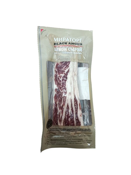 Бекон из мрамор. гов. Мираторг с/м, 190г/8шт (МИ) 35570 - фото 476