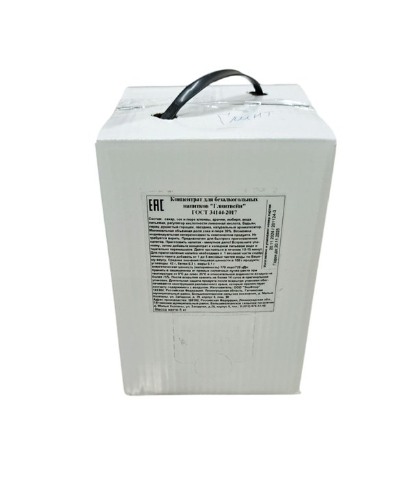 Концентрат для безалкогол. напитков "Глинтвейн" БИБ 5кг (ЭФ) 35546 - фото 551