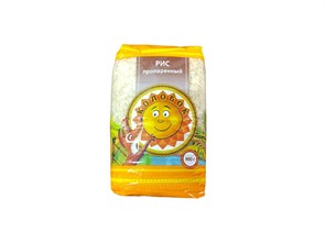 Рис пропаренный золотистый  900гр (ЮХ) 35790